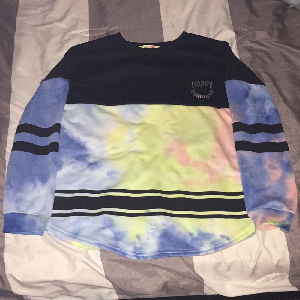 A colorful long sleeve